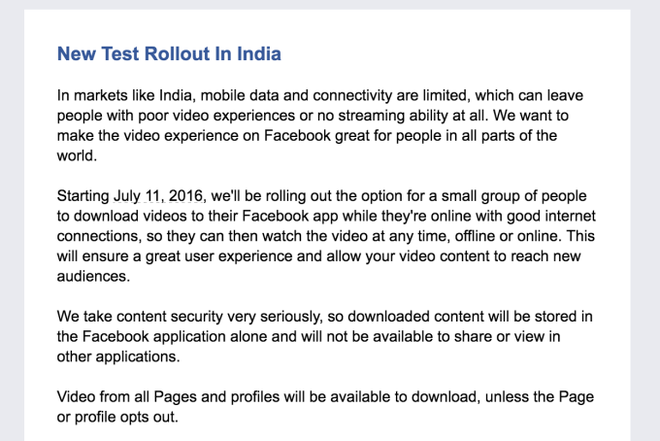 Facebook vídeos offline Facebook vídeos offline
