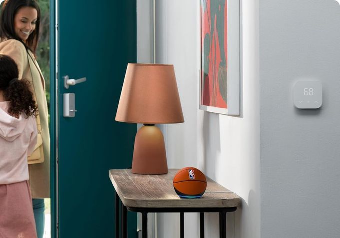 Amazon Echo Dot edi&ccedil;&atilde;o NBA