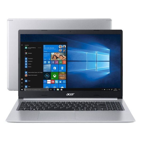 Notebook Acer Aspire 5 A515-54-587L Intel Core i5-10210U 8GB 256GB SSD 15,6” Windows 10 [À VISTA]