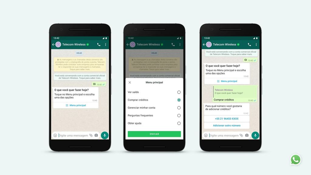 Travar o WhatsApp Business de uma empresa ou profissional que use o app para fazer negócios pode gerar problemas com a Justiça (Imagem: Divulgação/WhatsApp)