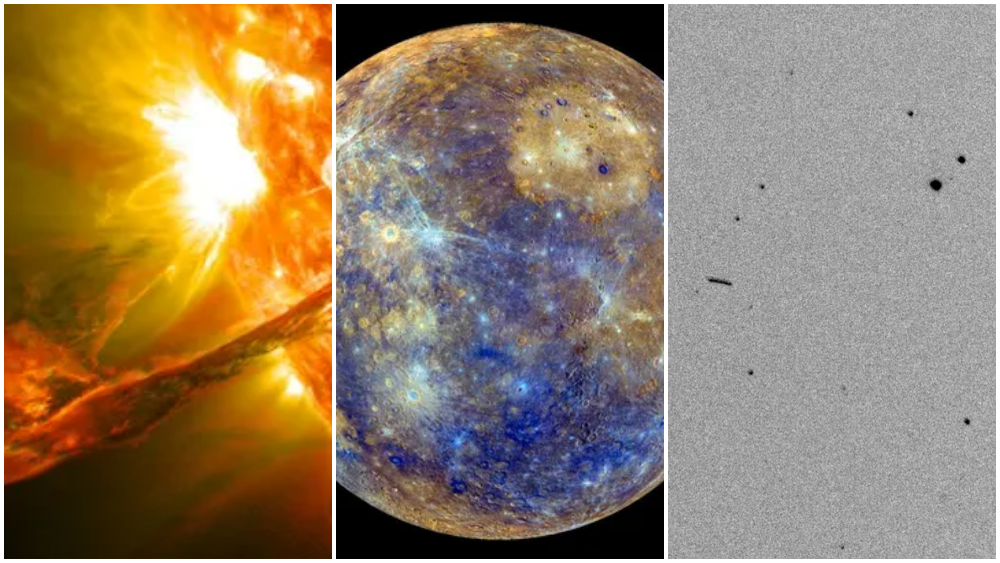 El cielo no es el límite |  Tormenta solar, diamantes en Mercurio y más