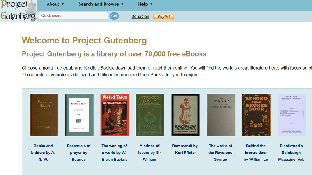 Project Gutenberg