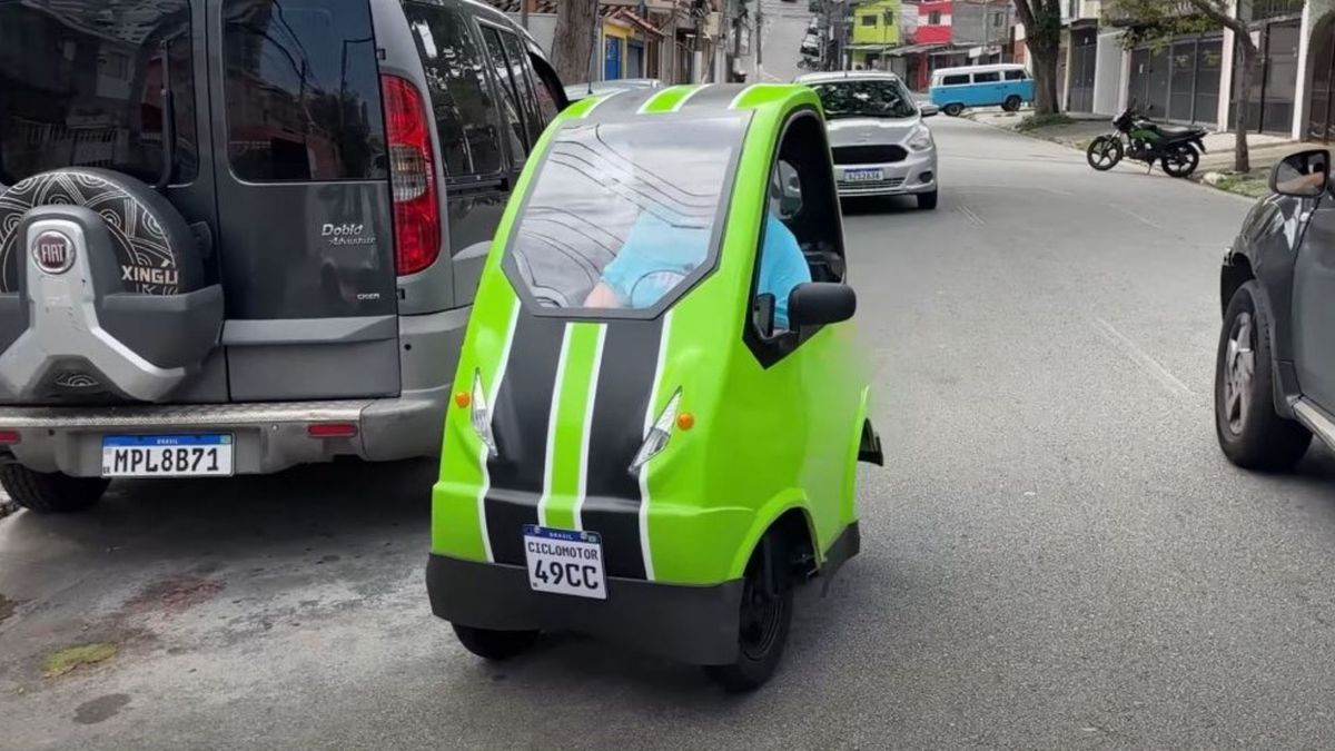 Conheça o carro brasileiro que é o "menor do mundo"
