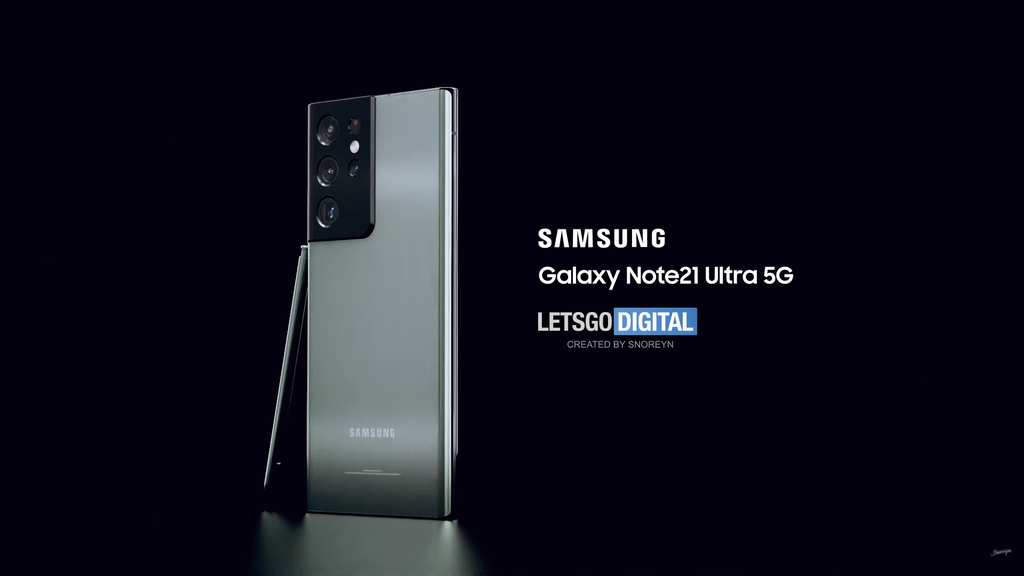 Galaxy Note 21 Ultra tem possível visual revelado; confira - Canaltech