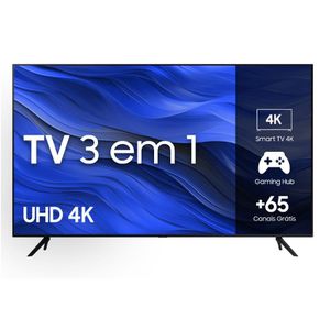 Samsung Smart TV 70" UHD 4K 70CU7700 2023, Processador Crystal 4K, Gaming Hub, Visual Livre de Cabos [LEIA A DESCRIÇÃO - CASHBACK]