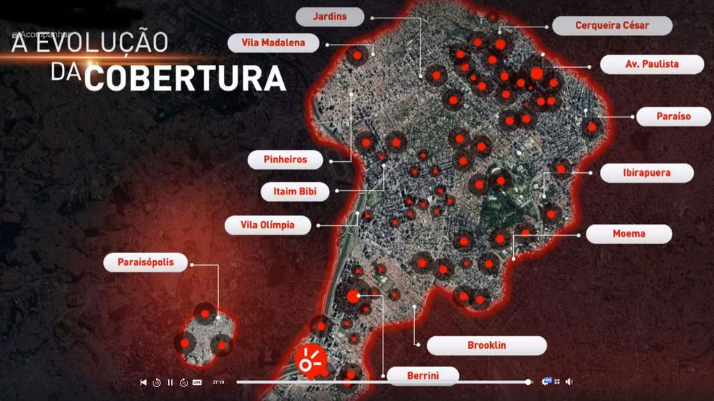 5G estreia em bairros nobres de São Paulo (imagem: Claro/reprodução)