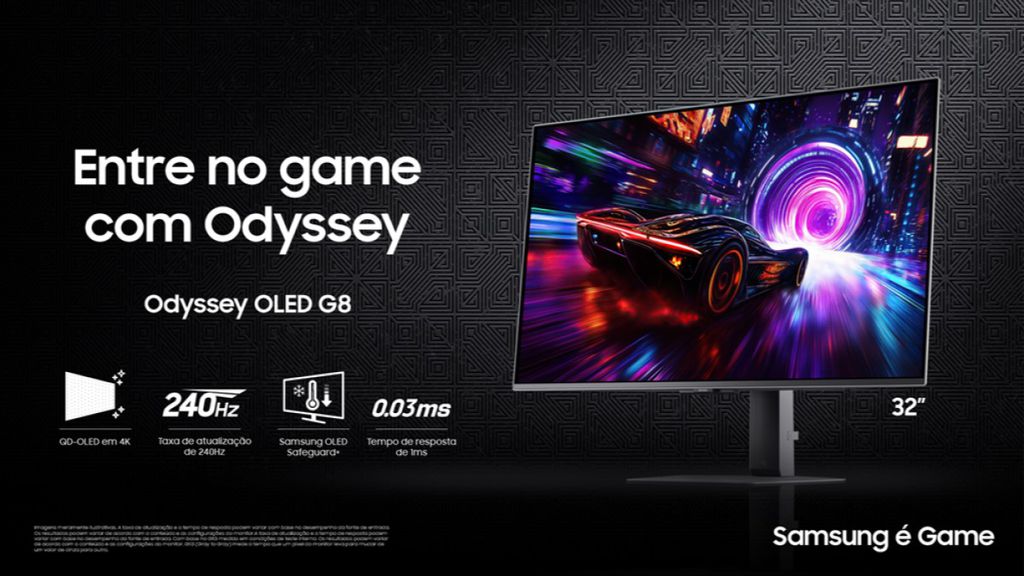 Imagem do Samsung Odyssey OLED G8