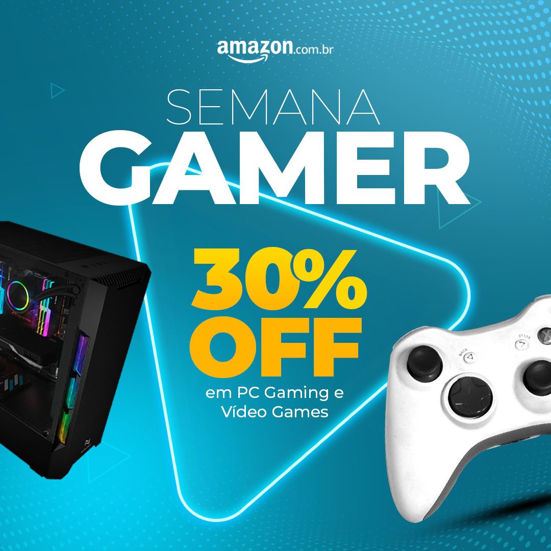 Oferta relâmpago: PC Gamer com 25% de desconto na