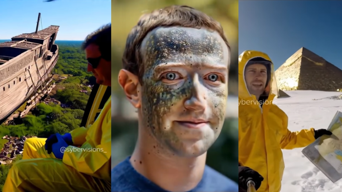 De Reptilianos a Ratanabá | Vídeos feitos por IA turbinam teorias da conspiração