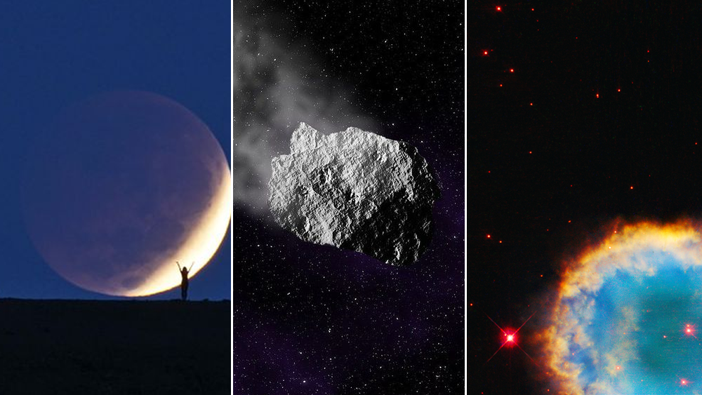 The sky is not the limit |  Lunar Eclipse is coming, there’s asteroid around and more!