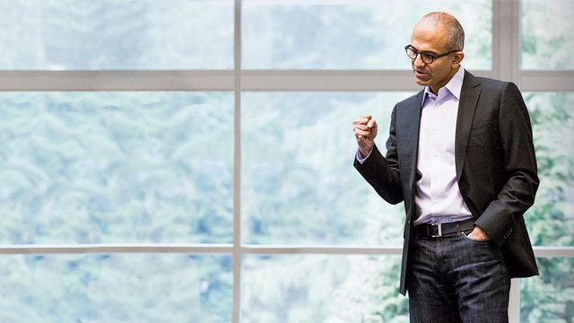 Um dos melhores anos fiscais da Microsoft rendeu US$ 25 milhões a Satya Nadella