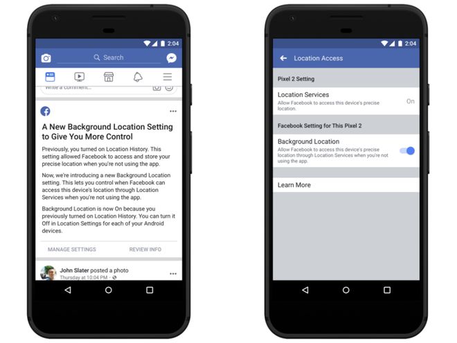Facebook liberou nesta quarta-feira (20) atualização para que usuários tenham mais controle sobre seus dados. (Imagem: Divulgação / Facebook)