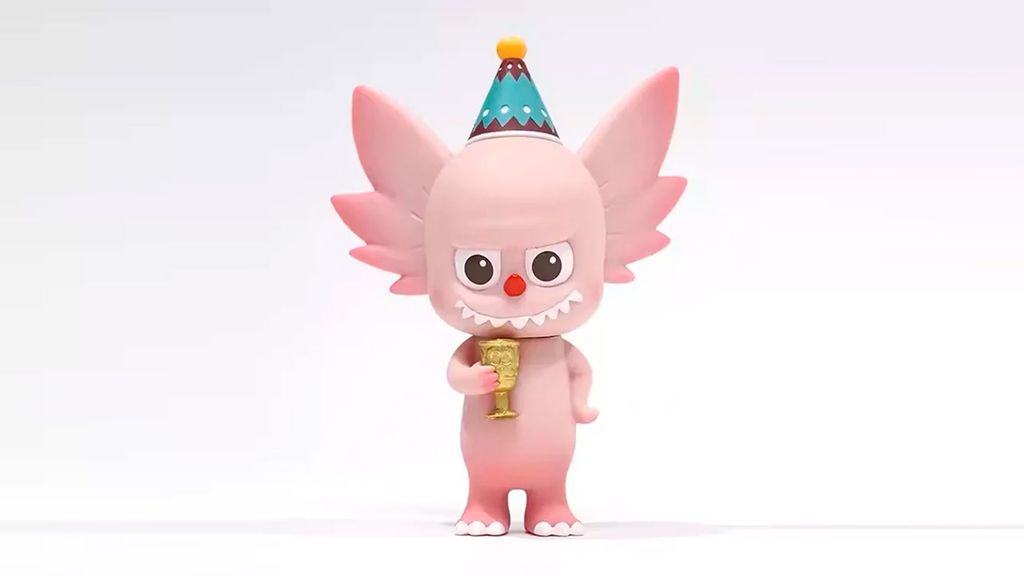 Pippo é um monstrinho semelhante a um morcego e que vive em um rio (Imagem: Pop Mart/Divulgação)