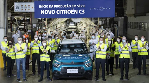 Novo Citroën C3 começa a ser fabricado no Brasil
