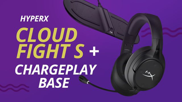HyperX Cloud Flight S: 30 horas de bateria para jogar!(+ Chargeplay Base)