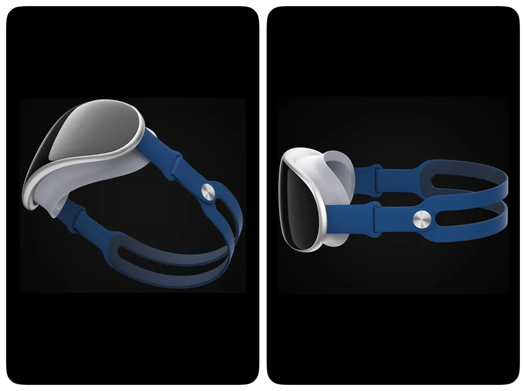 Suposto visual do headset de realidade mista da Apple (Imagem: Canaltech/Ian Zelbo)