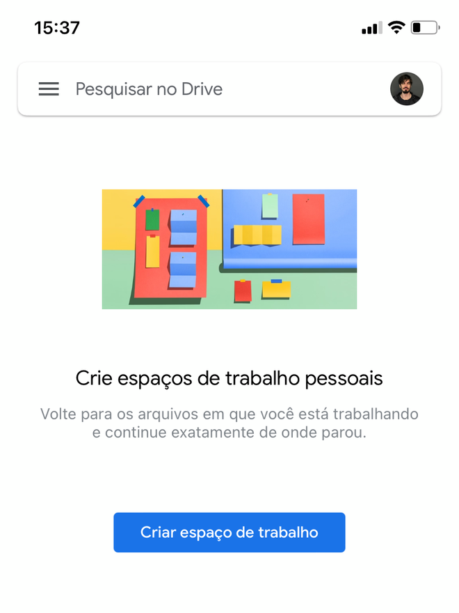 Utilize o Google Drive como alternativa ao iCloud - Captura de tela: Thiago Furquim (Canaltech)