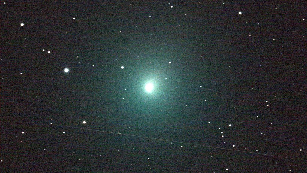 Cometa 46P/Wirtanen registrado durante sua máxima aproximação da Terra, em 16 de dezembro de 2018 (Imagem: Reprodução/NASA)
