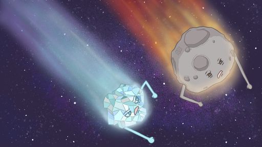 Qual a diferença entre meteoro, meteorito, meteoroide, asteroide e cometa?