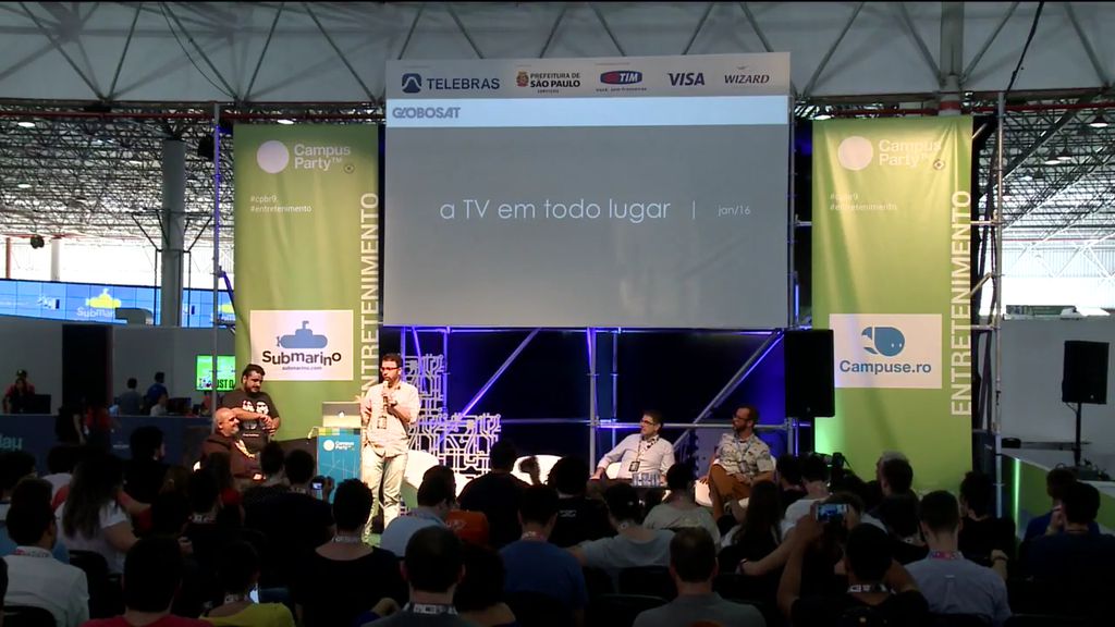 Campus Party: TV e streaming Campus Party: TV e streaming