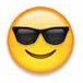 Emoji Óculos Escuros Emoji Óculos Escuros