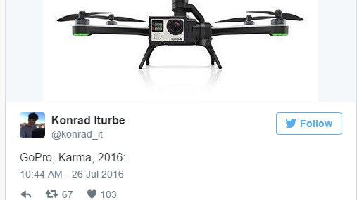 GoPro lança novo drone de fotografia no próximo dia 19 