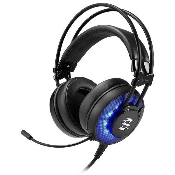 Headset Gamer Sharkoon SGH2 Led Azul USB [BOLETO]