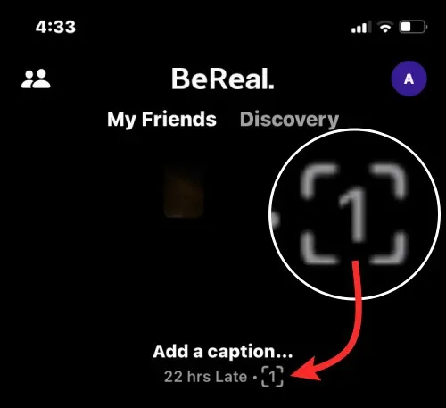 O BeReal usa um ícone de notificação diferente no iOS (Imagem: Reprodução/NerdsChalk)