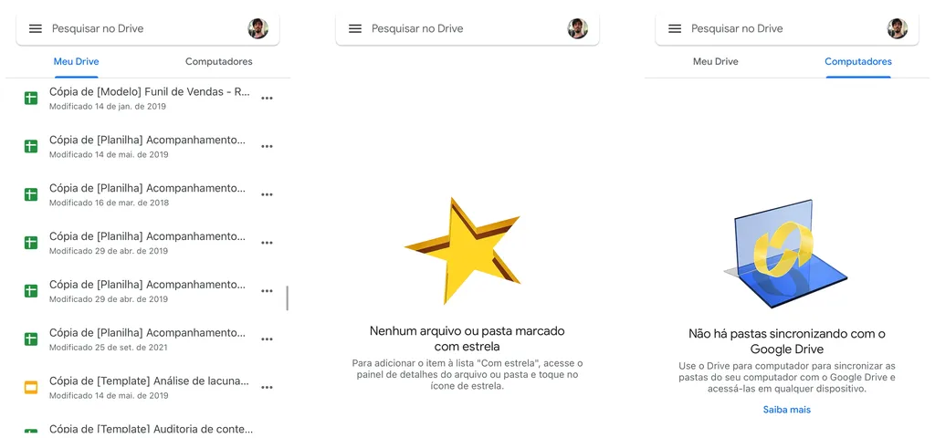 Use o Google Drive para gerenciar arquivos do ecossistema Google e demais formatos (Captura de tela: Thiago Furquim/Canaltech)