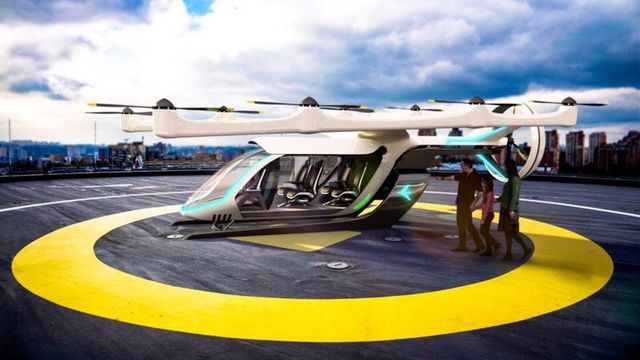 Uber e Embraer querem conduzir usuários em carros voadores parecidos com drones