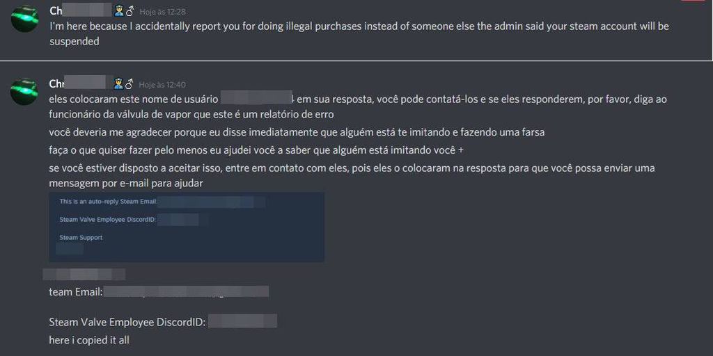 Steam | Golpe usa falsa denúncia para roubar contas dos usuários