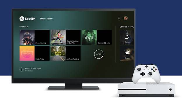 Spotify já está disponível no Xbox One