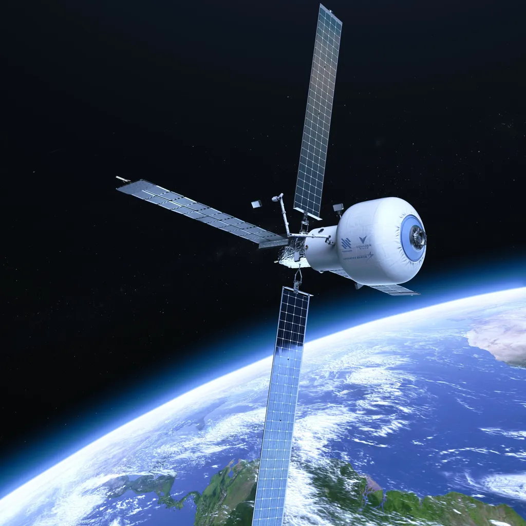 A Nanoracks planeja inaugurar sua estação espacial comercial Starlab até o fim da década de 2030 (Imagem: Reprodução/Nanoracks)