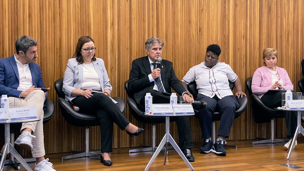 Diretor-presidente, Waldemar Gonçalves diz que ANPD está preparada para regular a IA no Brasil (Imagem: Bruno De Blasi/Canaltech)