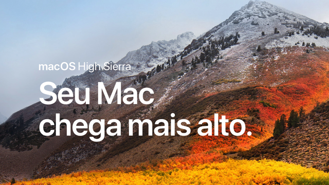 Apple libera atualização do macOS High Sierra com correções de segurança
