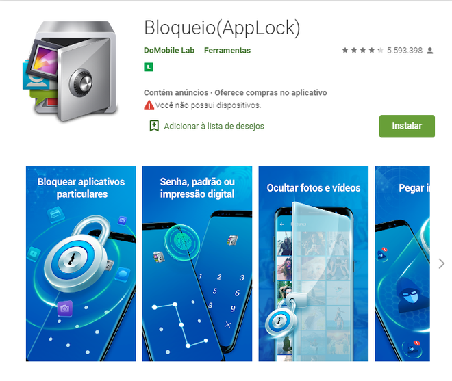 4 aplicativos para colocar senha em apps, jogos e pastas – Tecnoblog