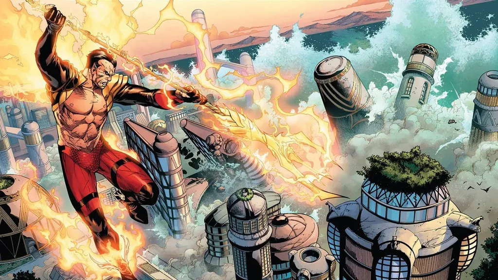 Nos quadrinhos, Namor já atacou Wakanda mais de uma vez (Imagem: Reprodução/Marvel Comics)