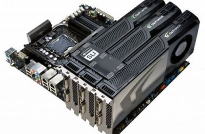Computação pararela com SLI triplo de Nvidias GTX 260 Computação pararela com SLI triplo de Nvidias GTX 260