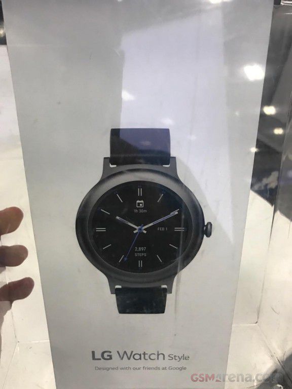 Fotografia da embalagem do Watch Style vazada nesta segunda-feira (06) mostra que LG optou por um visual tradicional e que não empolga muito