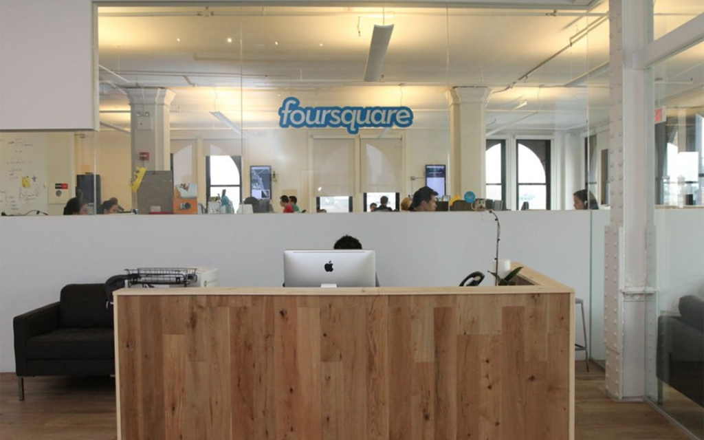 Reestruturação de produtos e diversificaçãod de portfólio com foco em soluções B2B (business to business) promoveu o crescimento constante da Foursquare ocorrido pelo menos desde 2016. (Imagem: reprodução/Foursquare).