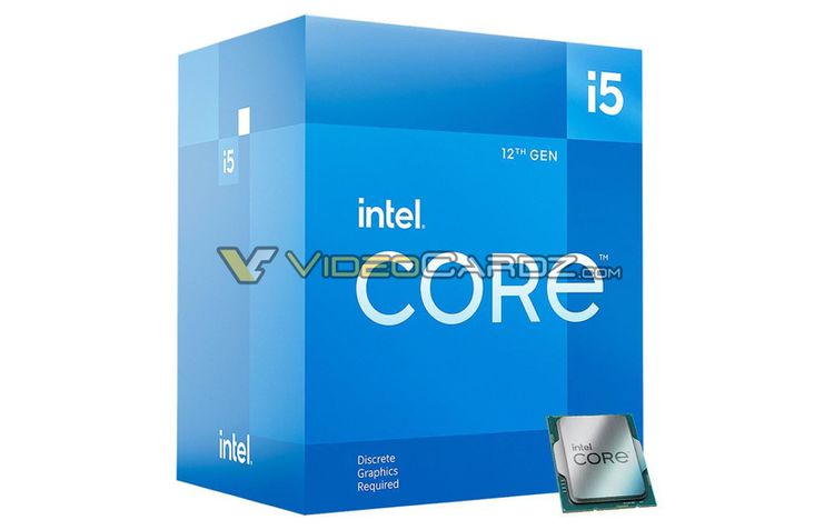 Intel Core i5 12400F Caixa Vazamento