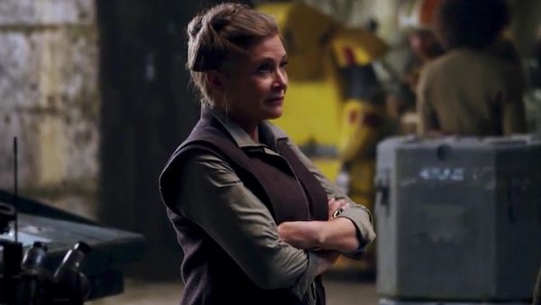 Sem computação gráfica, Carrie Fisher vai aparecer em Star Wars: Episódio IX