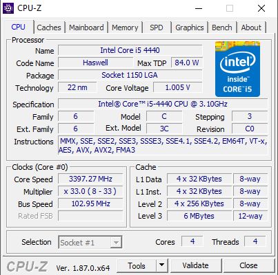 CPU-Z se destaca pela simplicidade e objetividade com que exibe informações sobre o PC