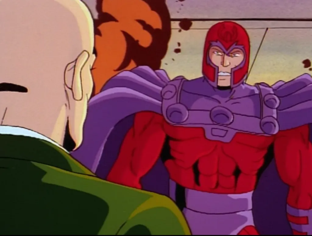 A rivalidade entre Xavier e Magneto é explorada já no começo da primeira temporada (Imagem: Reprodução/Disney+)