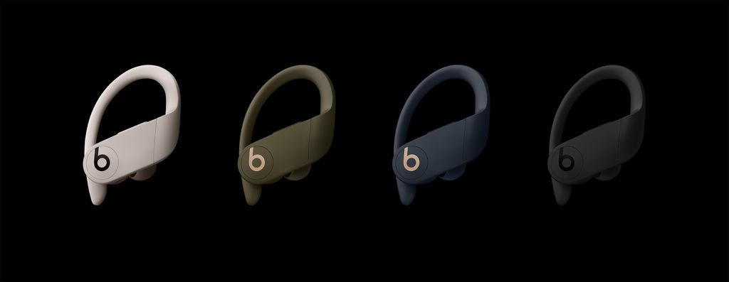 Powerbeats Pro chegará ao mercado com quatro opções de cores. Imagem: Divulgação / Beats