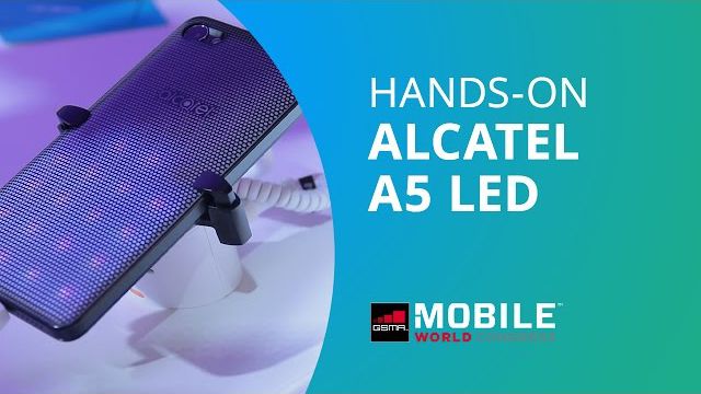 Alcatel A5 LED, "o telefone que pisca" [MWC 2017]