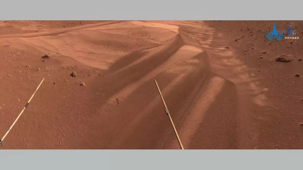 Der Rover Zurong findet Hinweise auf Wasser an einem unerwarteten Ort auf dem Mars