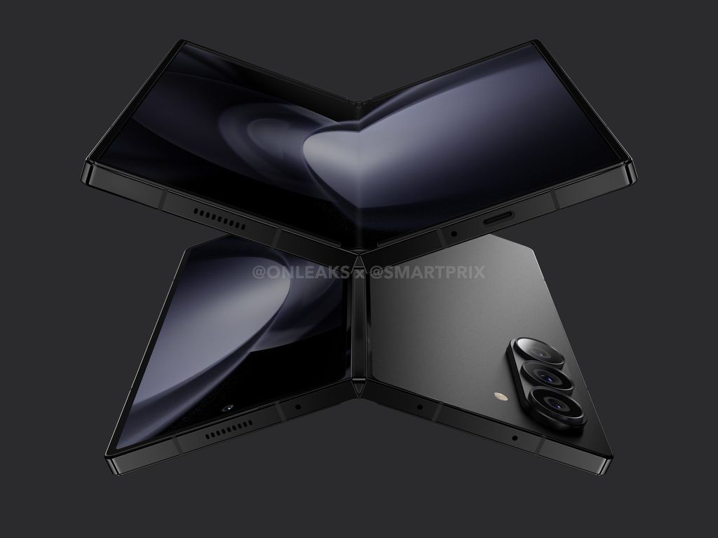 Galaxy Z Fold 6 terá versão comum (acima) e pode ganhar inédita versão Ultra com ficha técnica ainda mais poderosa (Imagem: Reprodução/Smartprix)