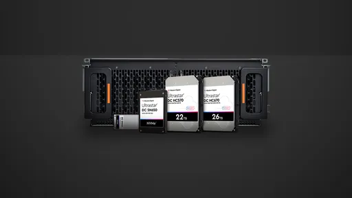 Western Digital lança primeiro HDD de 26 TB e novos SSDs para data center