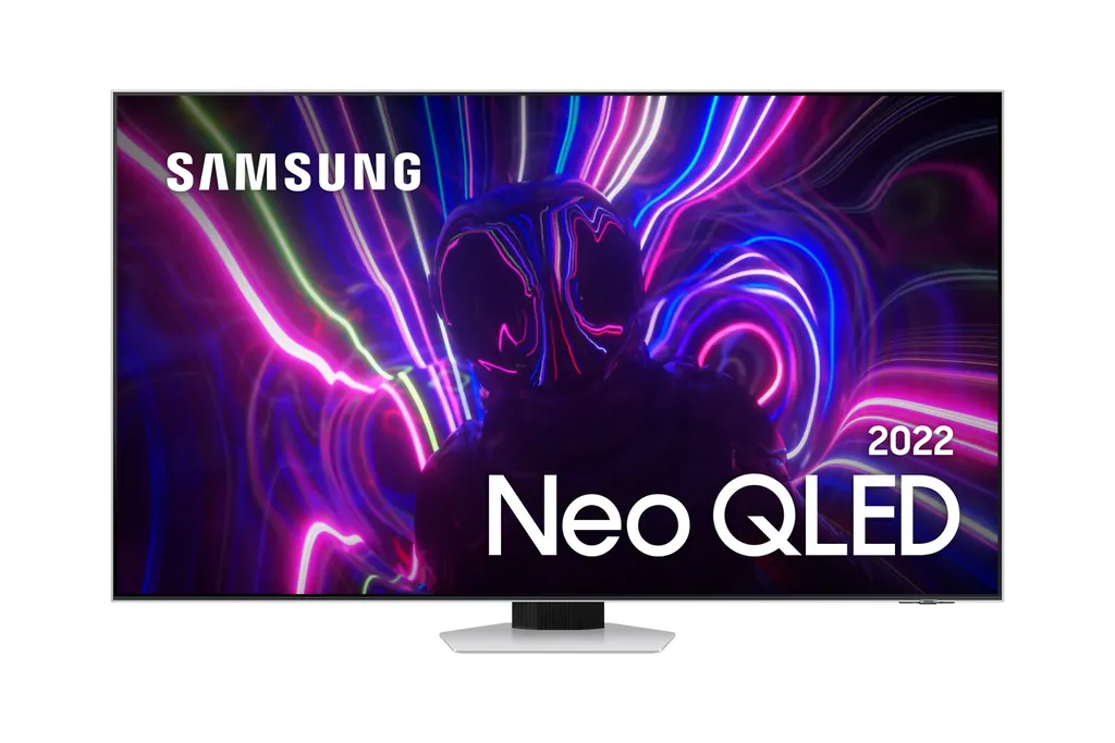 Pronta para proporcionar uma experiência de cinema, a Samsung Neo QLED 4K QN85B é oferecida em tamanhos de até 85 polegadas, com tela que une o poder do Mini LED e pontos quânticos (Imagem: Samsung)